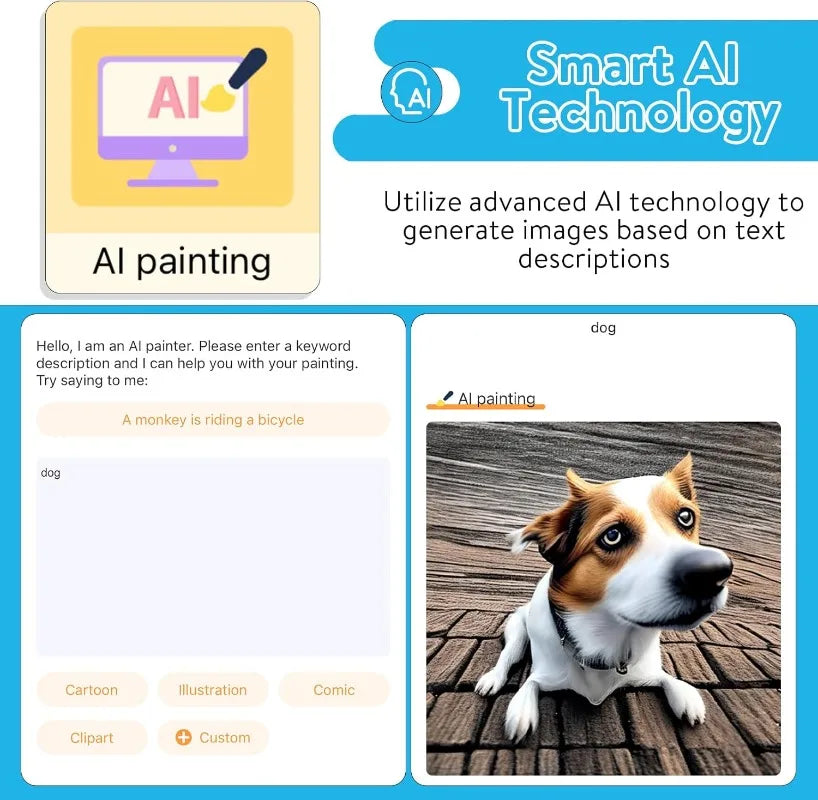 Papier biały naklejka