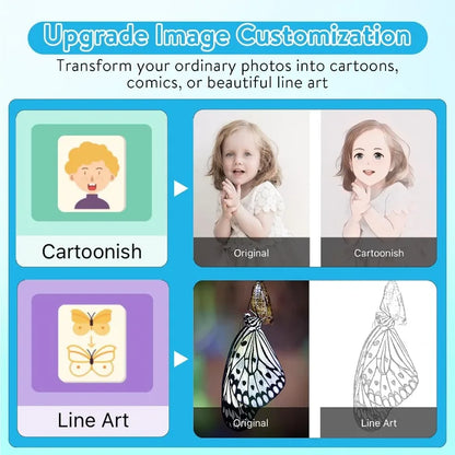 Papier biały naklejka