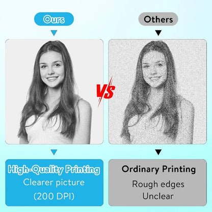 Papier biały naklejka